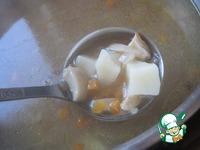 Суп грибной с фрикадельками и булгуром ингредиенты