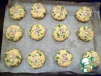 Сырное печенье с зеленым луком ингредиенты