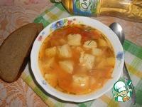 Овощной суп с пшенными клёцками ингредиенты