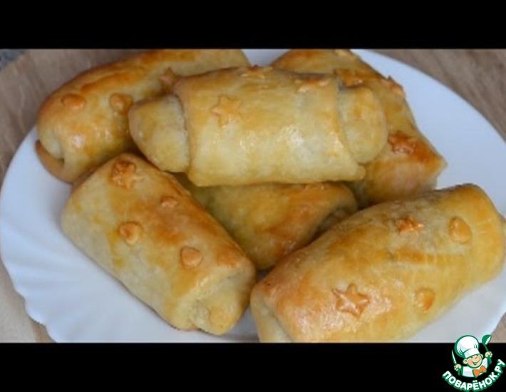 Рецепт: Молдавские пирожки с капустой