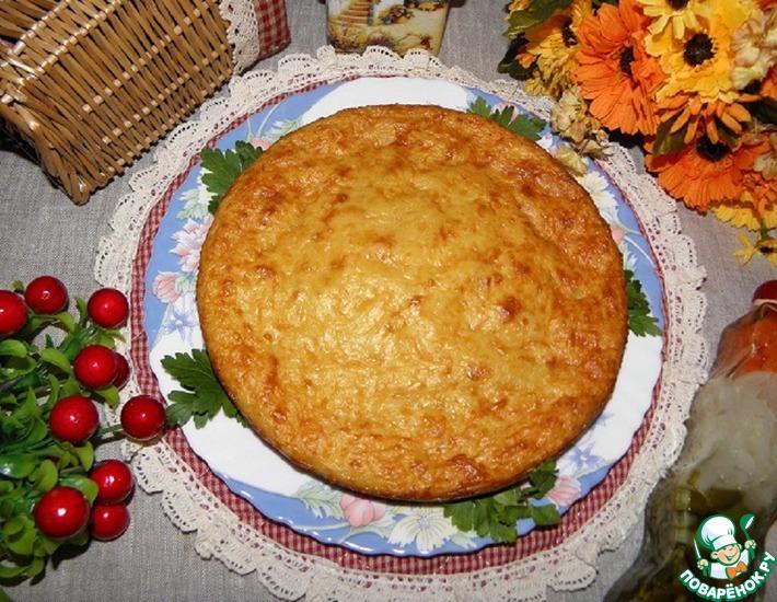 Рецепт: Сырно-картофельный пирог