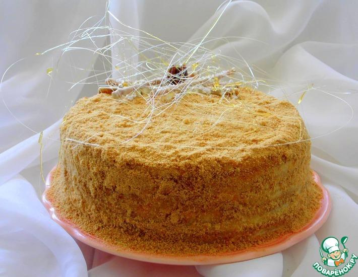 Рецепт: Торт Медовик на желтках