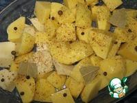 Бараньи рёбра с картофелем ингредиенты