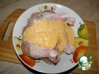 Курица в соусе с запеченным чесноком ингредиенты