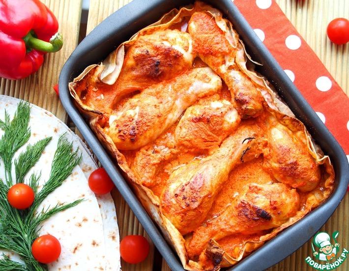 Рецепт: Куриные голени по-армянски
