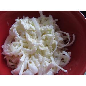 Салат из лука-порея