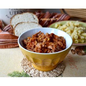 Мясной соус-рагу из кролика