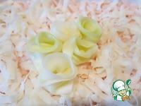 Запеканка рисовая с розами из кабачков ингредиенты