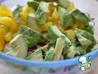 Салат с авокадо и фетой ингредиенты