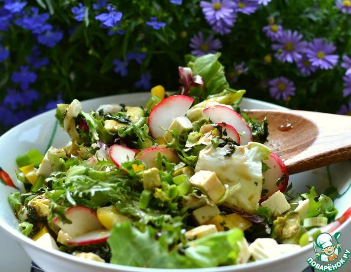 Рецепт: Салат с авокадо и фетой