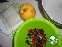 Айва, фаршированная рисом и сухофруктами ингредиенты