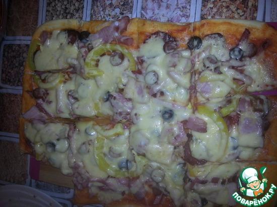 Тесто для тонкой пиццы Как Пицца Хат
