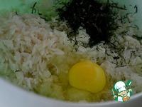 Капустно-рисовые котлеты ингредиенты