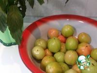 Бочковые зелёные помидоры ингредиенты