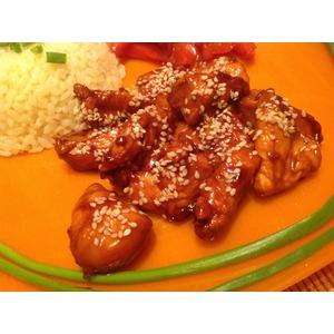 Карамельная курица по-тайски