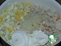 Рисовый салат с кальмарами ингредиенты