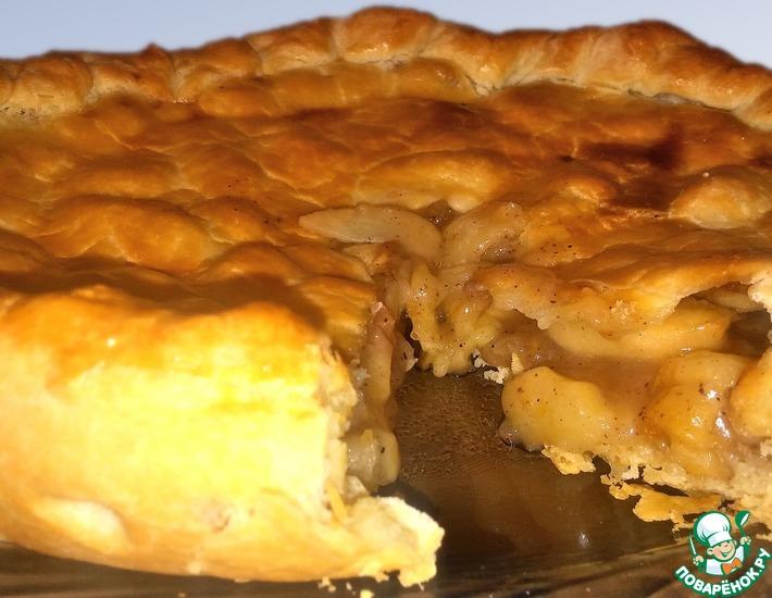 Рецепт: Американский пирог с яблоками
