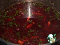 Суп из запеченной свеклы Красный ингредиенты