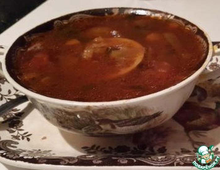 Рецепт: Средиземноморский овощной суп