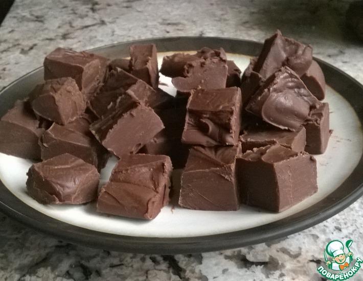 Рецепт: Шоколадные конфеты-помадки