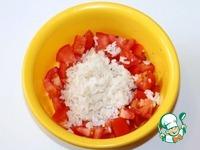 Салат “Красное море” с рисом ингредиенты