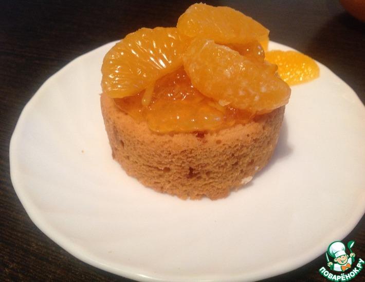 Рецепт: Апельсиново-миндальные кексы