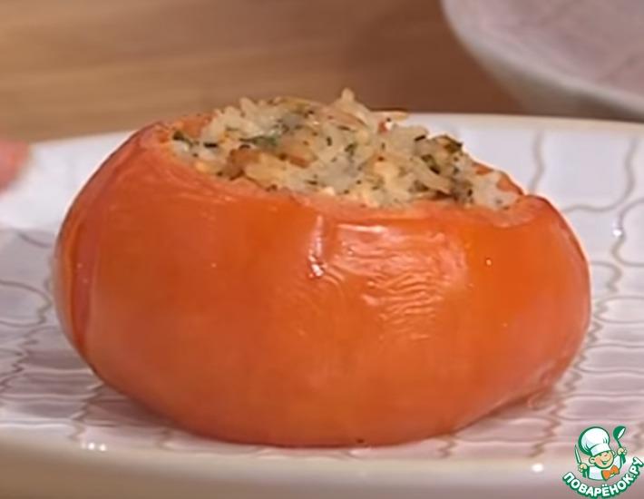 Рецепт: Запеченные помидоры с мясом