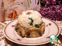 Сливочный рис с грибами ингредиенты