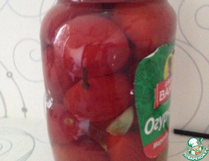 Рецепт: Маринованные помидоры с корицей