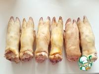 Ножки свиные запеченные ингредиенты