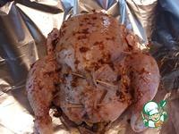 Курица, фаршированная фасолью и грибами ингредиенты