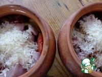 Свинина в горшочке с рисом и черносливом ингредиенты
