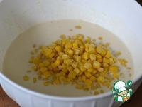 Блины с консервированной кукурузой ингредиенты
