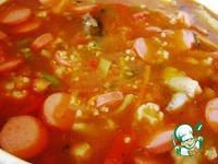 Суп с пшеном и овощами ингредиенты