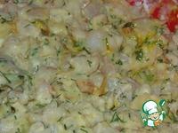 Рыбные оладьи со сметанным соусом ингредиенты