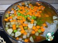 Рисово-овощной куриный суп ингредиенты