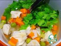 Рисово-овощной куриный суп ингредиенты