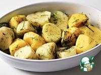 Картофель, запечённый в сливках ингредиенты