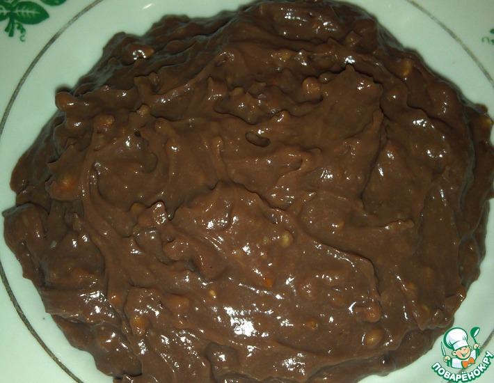 Рецепт: Шоколадная паста Сникерс