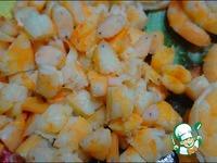 Перец, фаршированный рисом и креветками ингредиенты