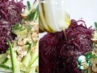 Салат со свеклой и огурцом ингредиенты