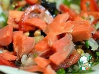 Салат из баклажанов с копченой рыбой ингредиенты