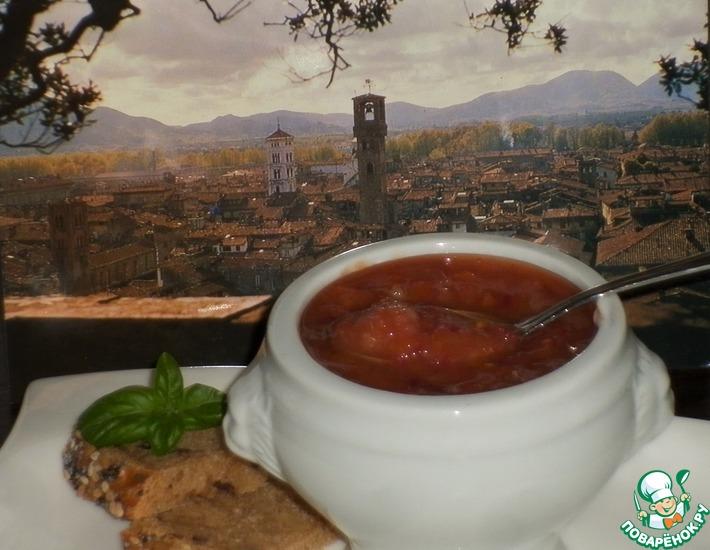 Рецепт: Полбовый суп из города Лукка