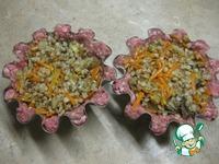 Гречка с грибами в мясной корзинке ингредиенты