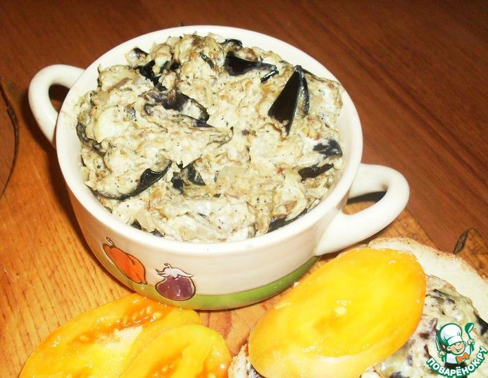 Рецепт: Закуска из баклажанов с плавленым сыром