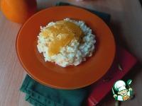 Рисовая каша с апельсином и сгущенкой ингредиенты