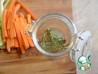 Маринованные кабачки с морковью ингредиенты