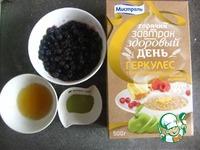 Каша матча с черникой ингредиенты