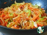 Паста с кальмарами и морковью по-корейски ингредиенты