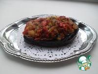 Баклажан с курицей под овощным соусом ингредиенты